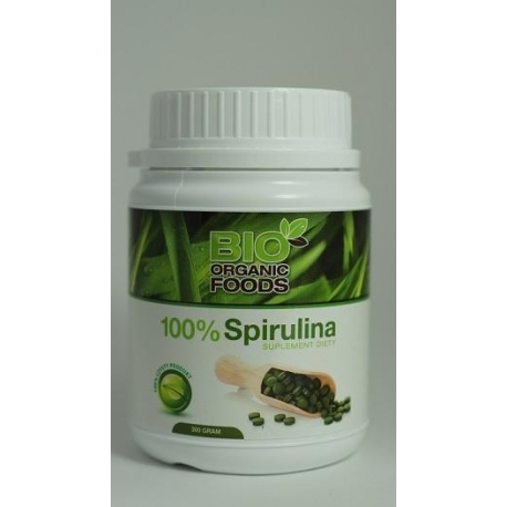 100% Spirulina Platensis 300 g- 1500 tabl.