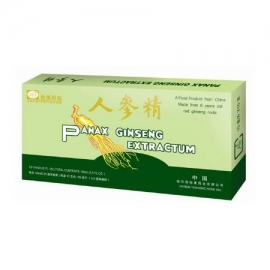 Panax Ginseng Extract 2500 mg w ampułce.
