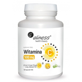 Witamina C 500 mg, micoractive 12h x 100 Vege caps